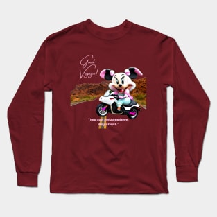 Hamster on the road Long Sleeve T-Shirt